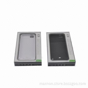 Power 2,200mAh External Battery Case for iPhone 5/5S, with Kickstand, Practical and Convenient